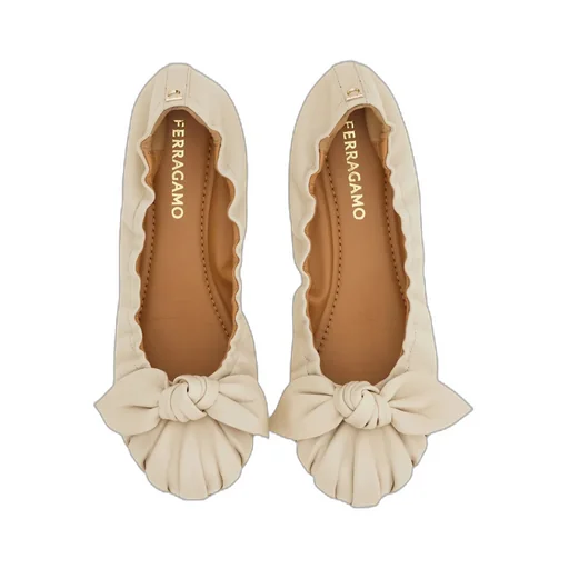 Bow Embellished Ballet Flat