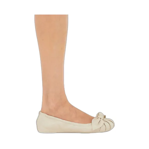 Bow Embellished Ballet Flat