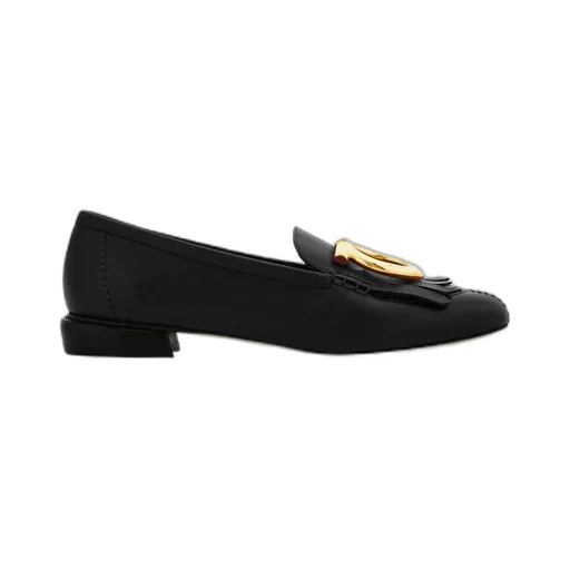 Gancio Loafer With Fringe Detail