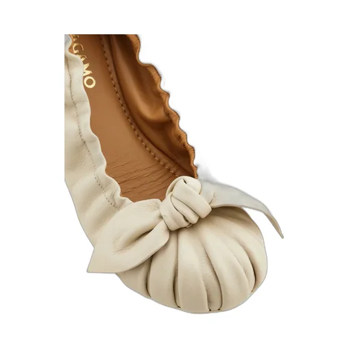 Bow Embellished Ballet Flat
