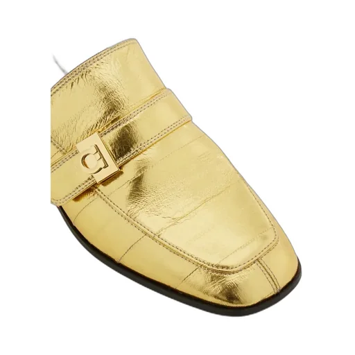 Ferragamo Square-Toe Loafers