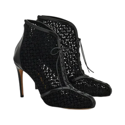 Macramé Ankle Boot