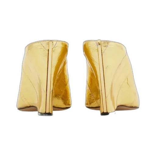 Ferragamo Open-Toe Wedge Mules