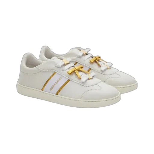 Sneaker With Mini Bow Detail