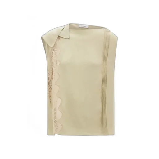 Top With Lace Inserts