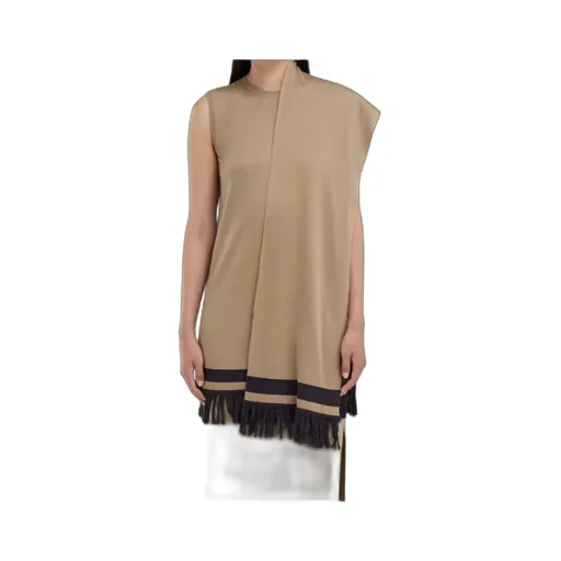 Mini Dress With Fringe Detail