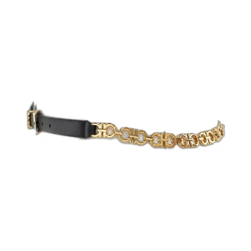 Gancini Belt With Chain