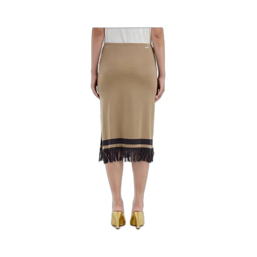 Skirt With Fringe Detail