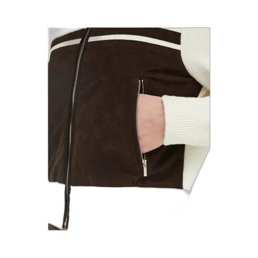 Wool And Alcantara Blouson