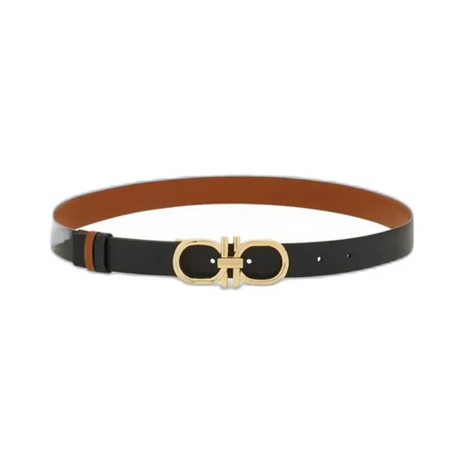 Reversible And Adjustable Gancini Belt