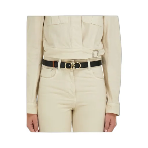 Reversible And Adjustable Gancini Belt