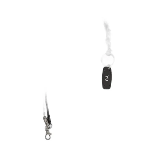 Y-3 Logo Plaque Key Chain