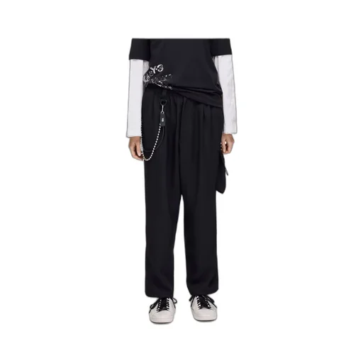 Y-3 Logo Plaque Key Chain