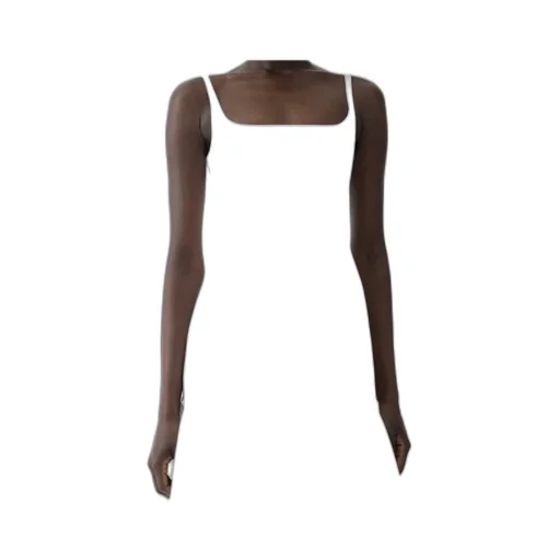 Jacquemus Agave Panelled Midi Dress
