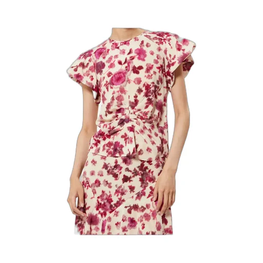 Floral Knot Top