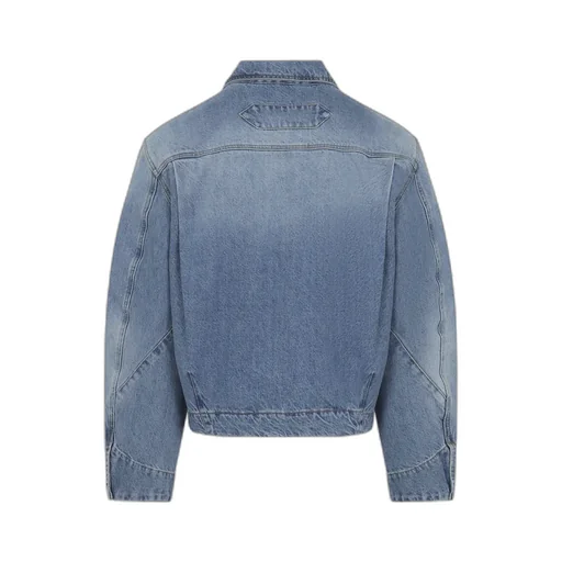 Long-Sleeved Denim Jacket