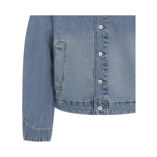 Long-Sleeved Denim Jacket