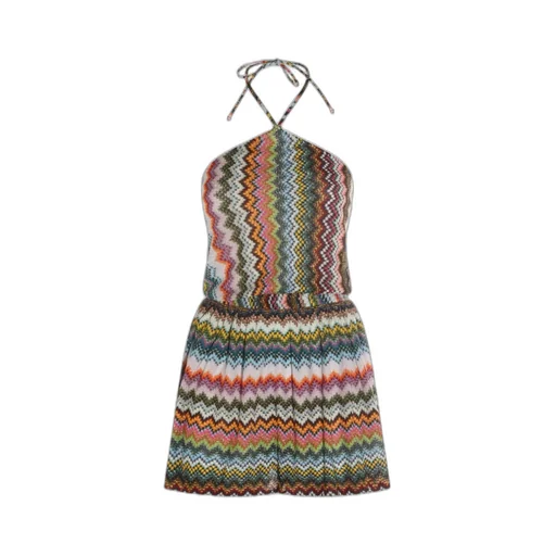 Missoni Zigzag Pixel-Effect Pattern Jumpsuit