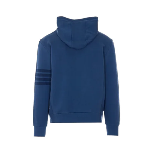Thom Browne	Logo Patch Drawstring Hoodie