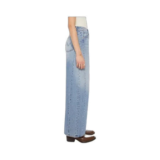 Panelled Cotton Jeans
