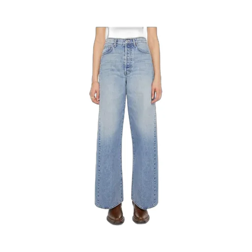 Panelled Cotton Jeans