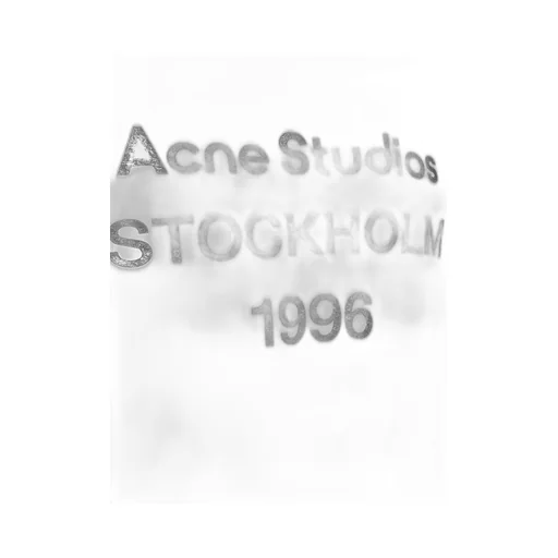 Acne Studios Logo Printed Long-Sleeved T-Shirt