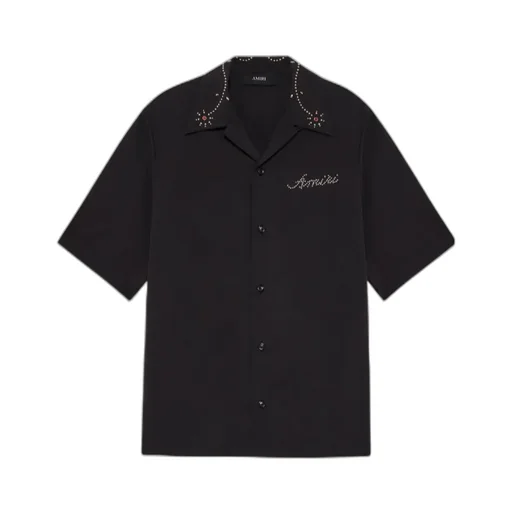Embellished Short-Sleeve Shirt