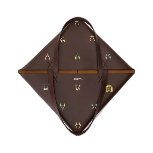 Cats Xl Puzzle Fold Tote In Nappa Calfskin