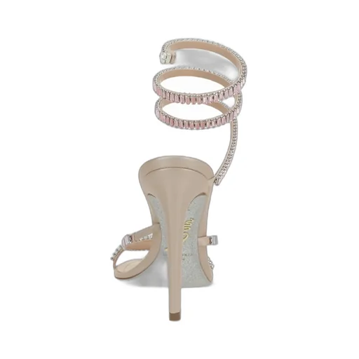 Round-Toed High-Heeled Sandals