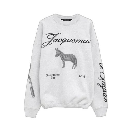 Jacquemus Logo Printed Crewneck Sweatshirt