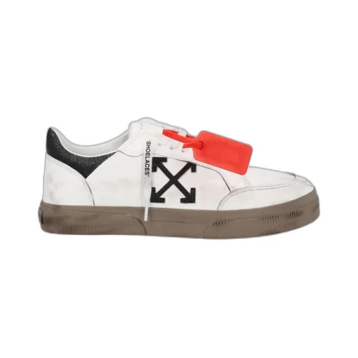 Off-White Logo Patch Lace-Up Sneakers