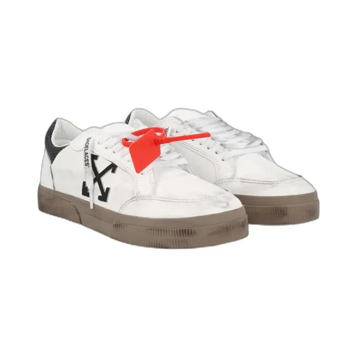 Off-White Logo Patch Lace-Up Sneakers
