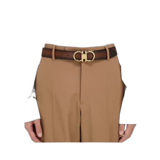 Reversible And Adjustable Gancini Belt
