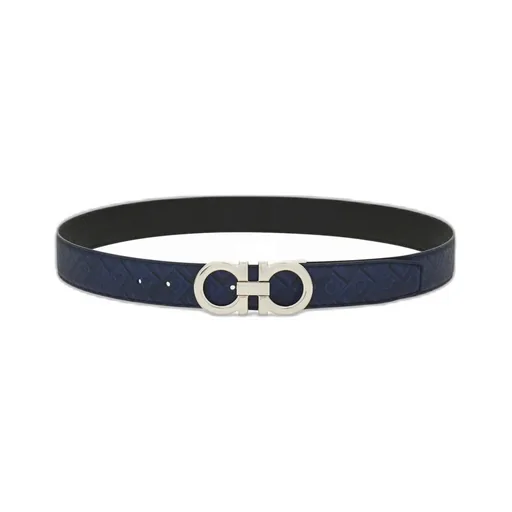 Reversible And Adjustable Gancini Belt