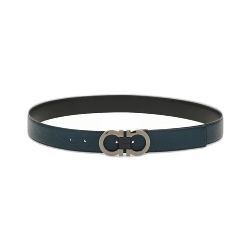 Reversible And Adjustable Gancini Belt
