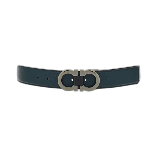Reversible And Adjustable Gancini Belt