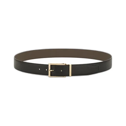 Reversible And Adjustable Gancini Belt