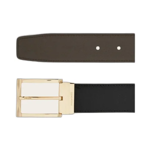 Reversible And Adjustable Gancini Belt