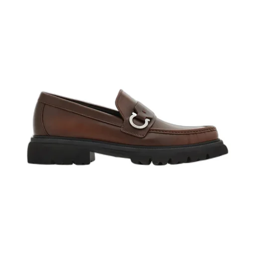 Loafer With Gancini Detail
