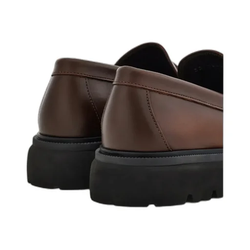 Loafer With Gancini Detail