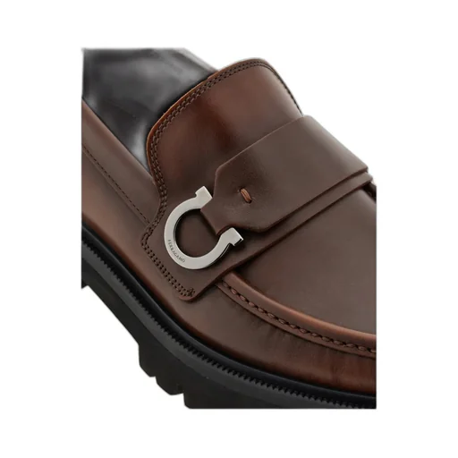 Loafer With Gancini Detail