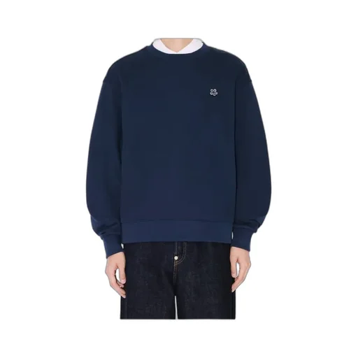 Embroidered Sweatshirt In Coton Boke Flower