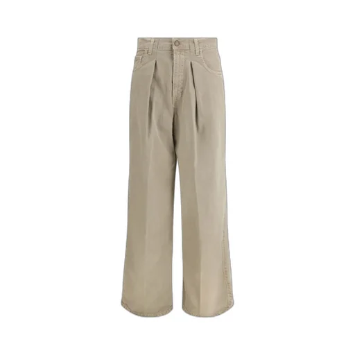 Haikure Pleated Wide Leg Jeans