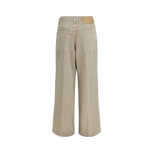 Haikure Pleated Wide Leg Jeans