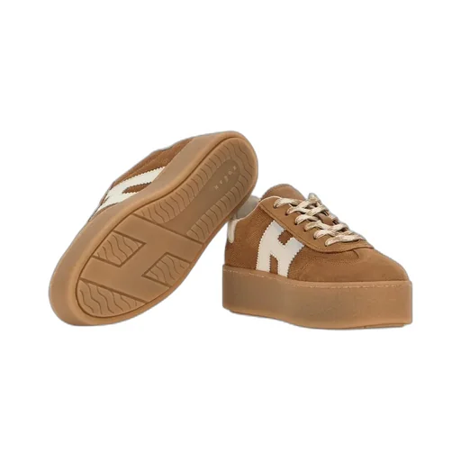 Hogan H698 Platform Lace Up Sneakers