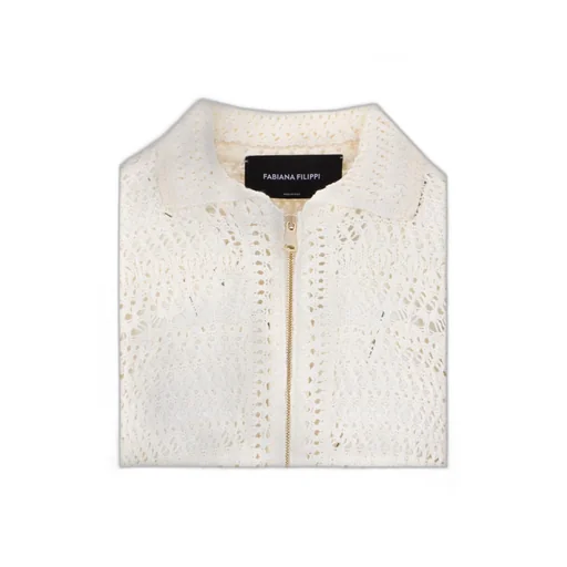 Fabiana Filippi Ribbed Zipped Jacket