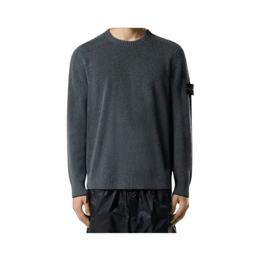 Loose-Fit Crewneck Jumper With Raglan Sleeves