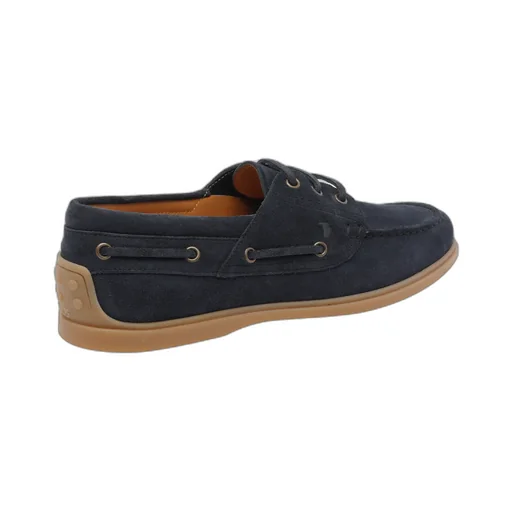 Tod's Logo Embossed Lace-Up Loafers