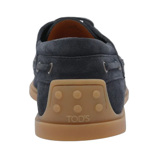 Tod's Logo Embossed Lace-Up Loafers