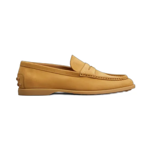 Tod's Logo Embossed Slip-On Loafers